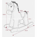 Suministro de fábrica Rocking Horse Brown British Pony